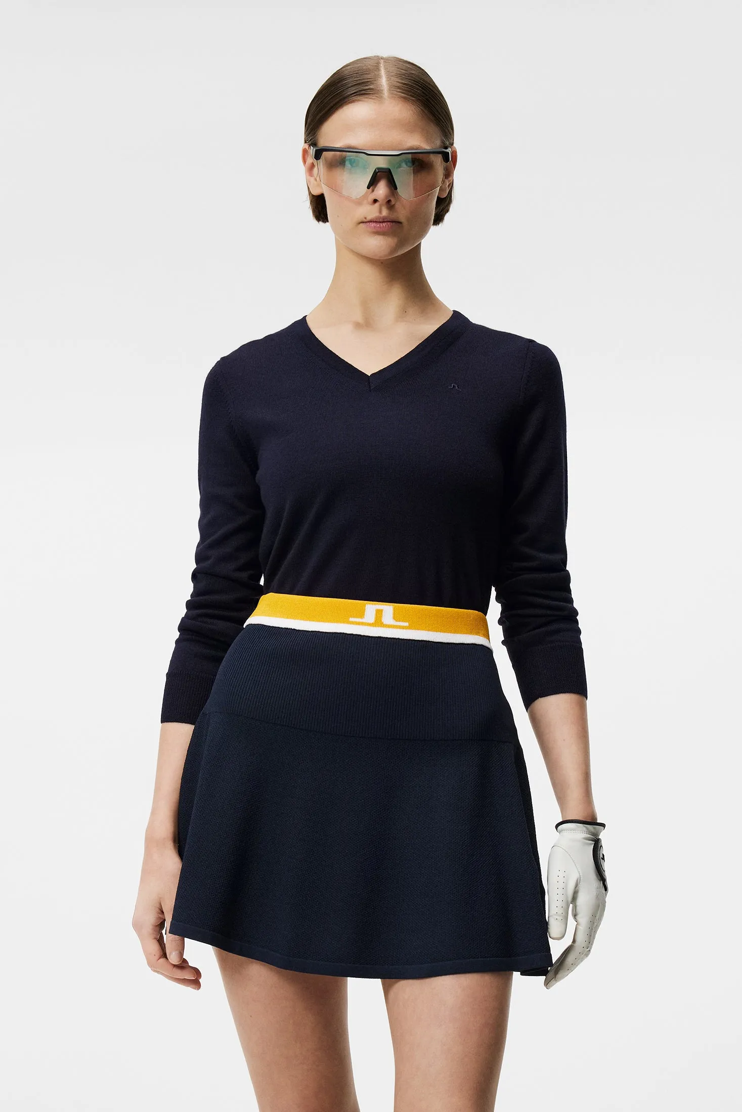 Amaya Knitted Sweater / JL Navy
