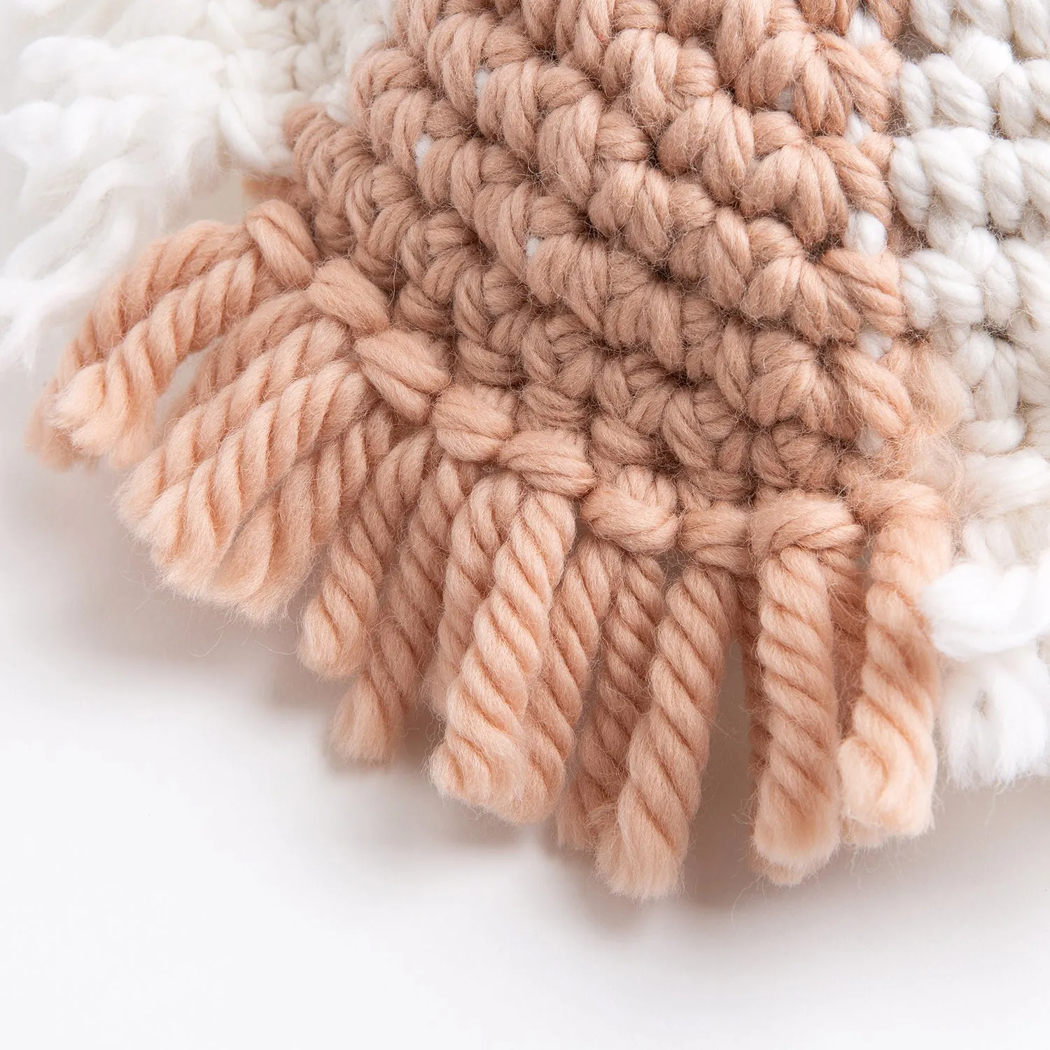Boho Circular Cushion Cover Crochet Kit