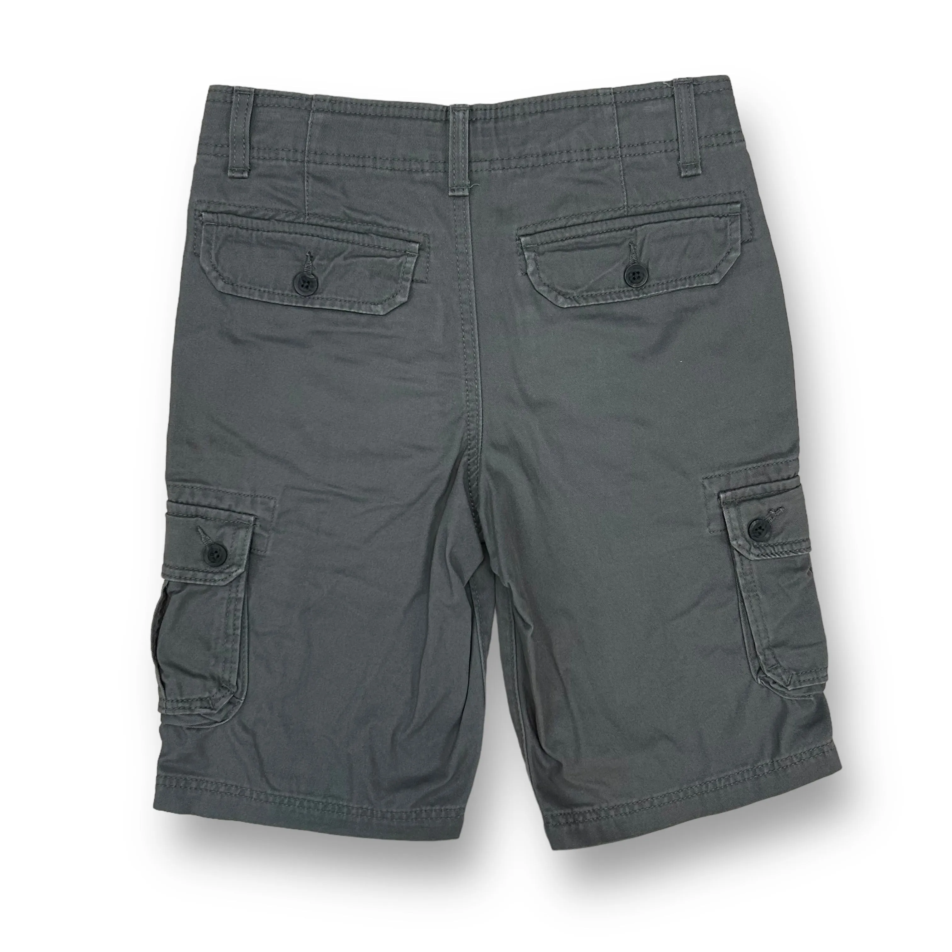 Boys Urban Pipeline Size 12 Gray Cargo Shorts