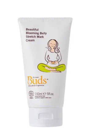 Buds Cherished Organics Beautiful Blooming Belly Stretch Mark Cream 150ml
