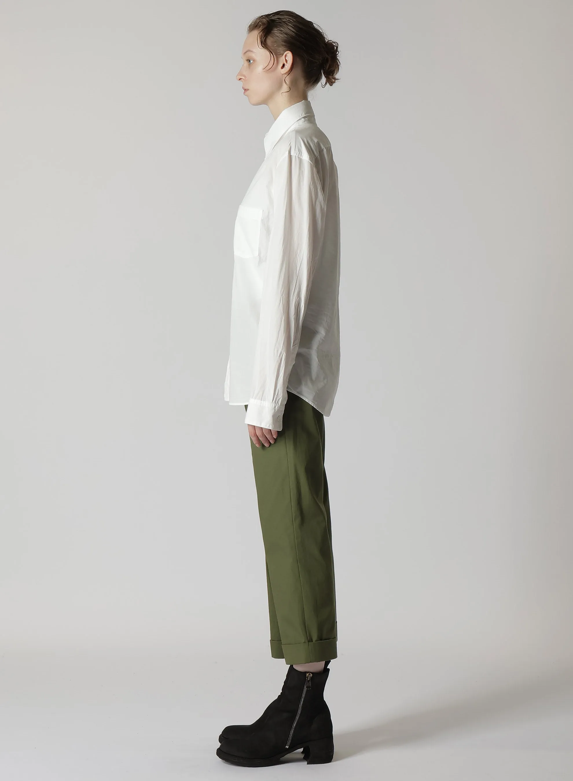 COTTON VOILE R-DETACHABLE COLLAR B