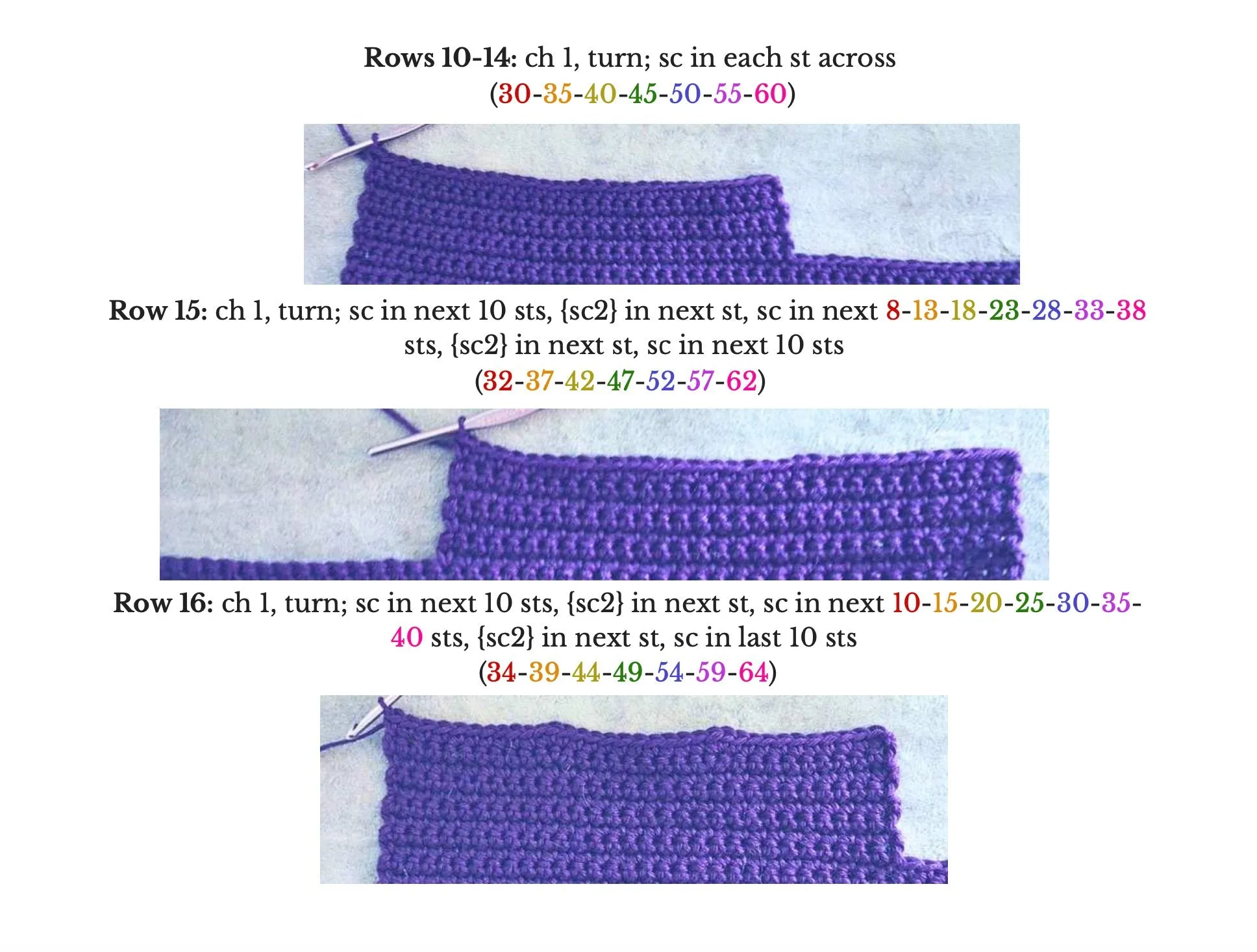 Crochet Top Pattern - Onyx