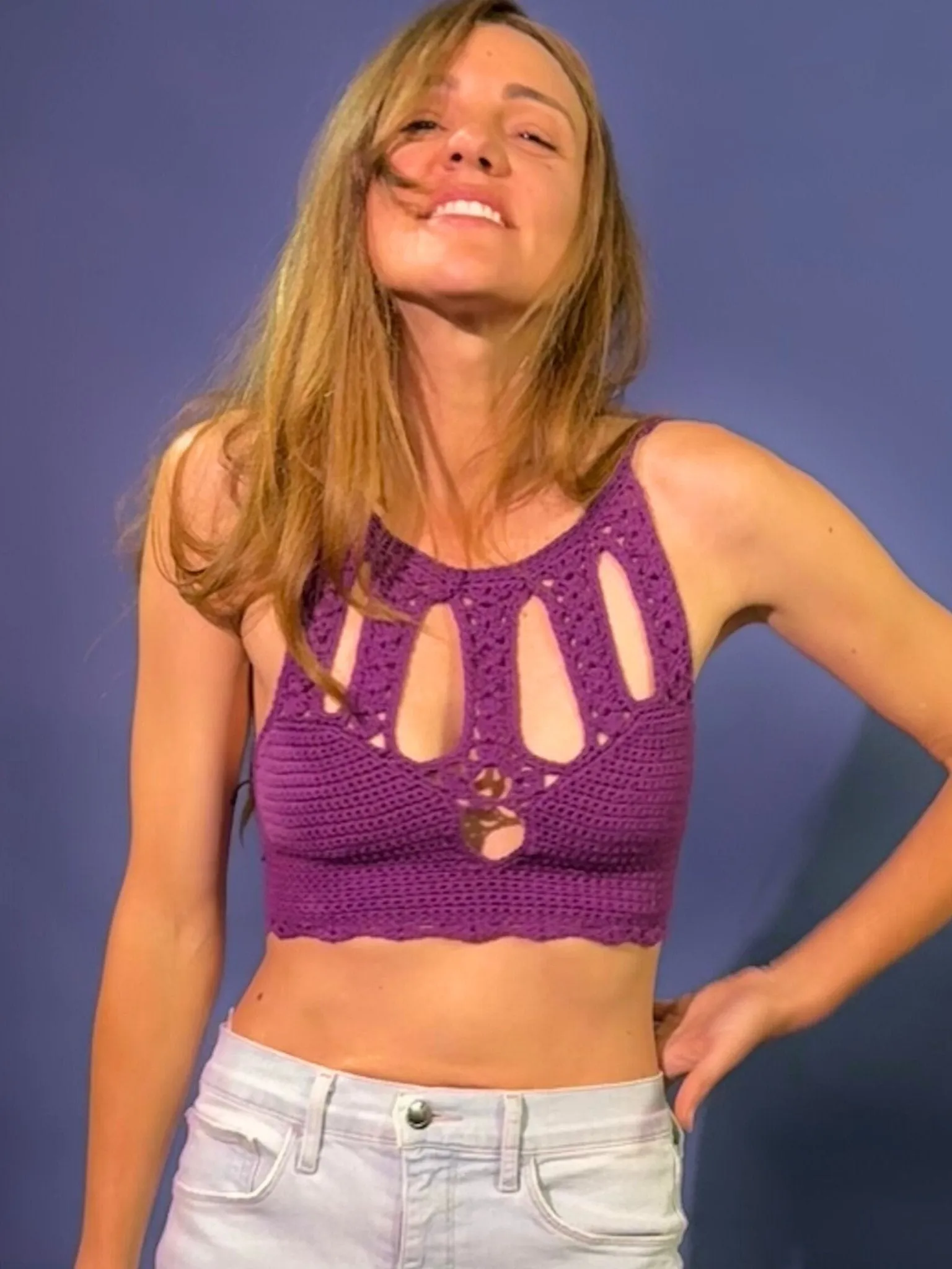 Crochet Top Pattern - Onyx