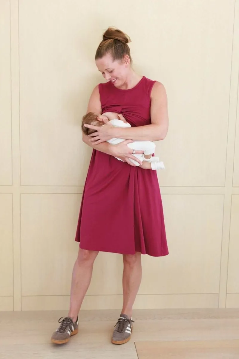 Debra Maternity & Nursing Dress