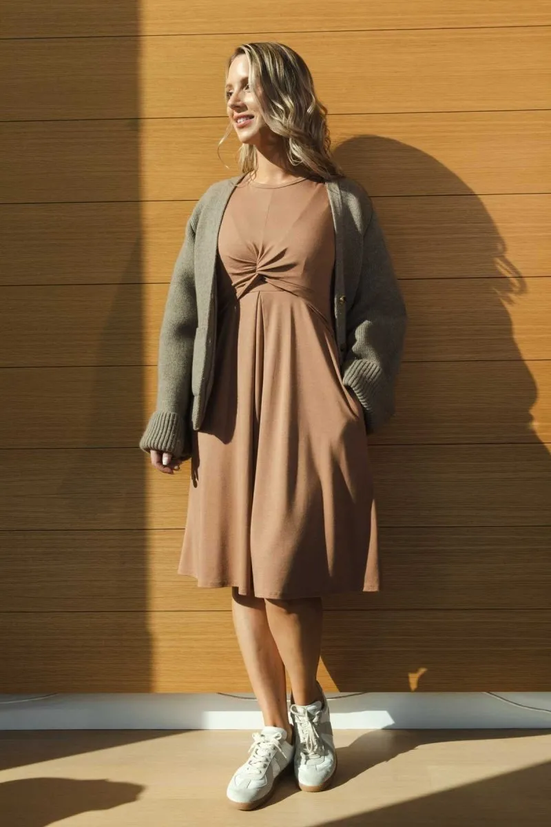 Debra Maternity & Nursing Dress