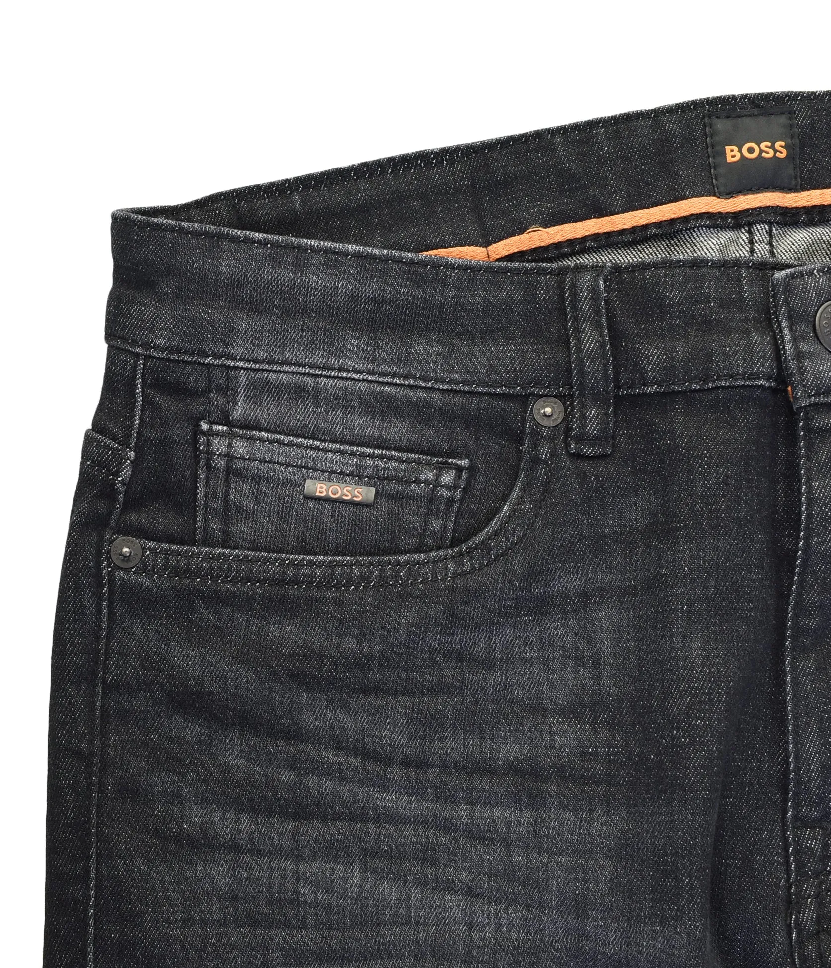 Delaware Slim Fit Stretch Jeans 011 Charcoal