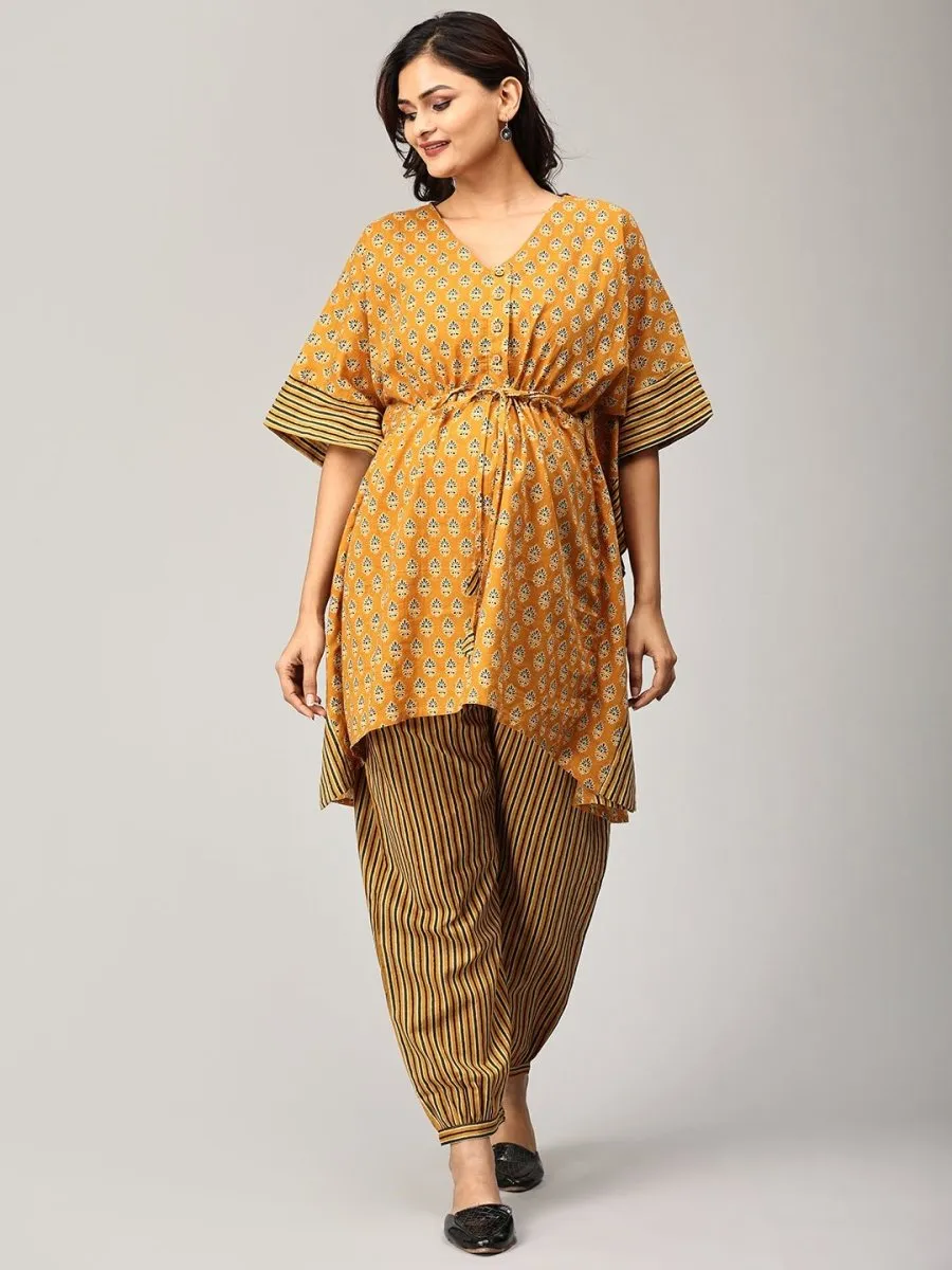 From The Medows Maternity and Nursing Kaftan Nighty Set