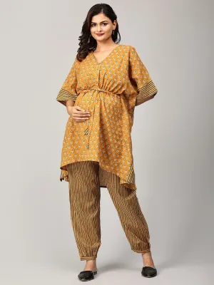From The Medows Maternity and Nursing Kaftan Nighty Set