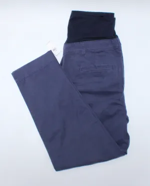 GAP NAVY MATERNITY KHAKI PANTS SIZE 8 PRE-LOVED