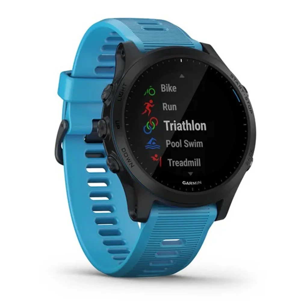 Garmin Forerunner 945 Blue Silicone Band Black Dial Smartwatch - 010-02063-10