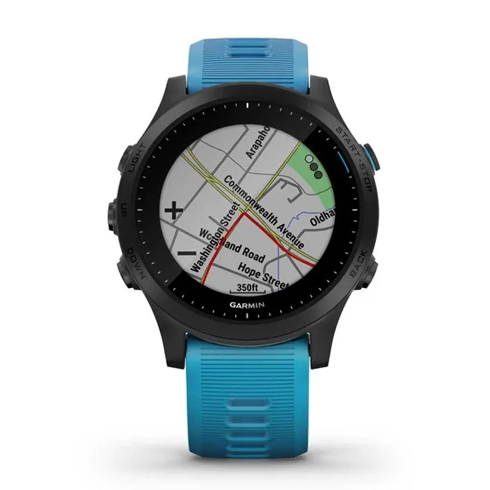Garmin Forerunner 945 Blue Silicone Band Black Dial Smartwatch - 010-02063-10
