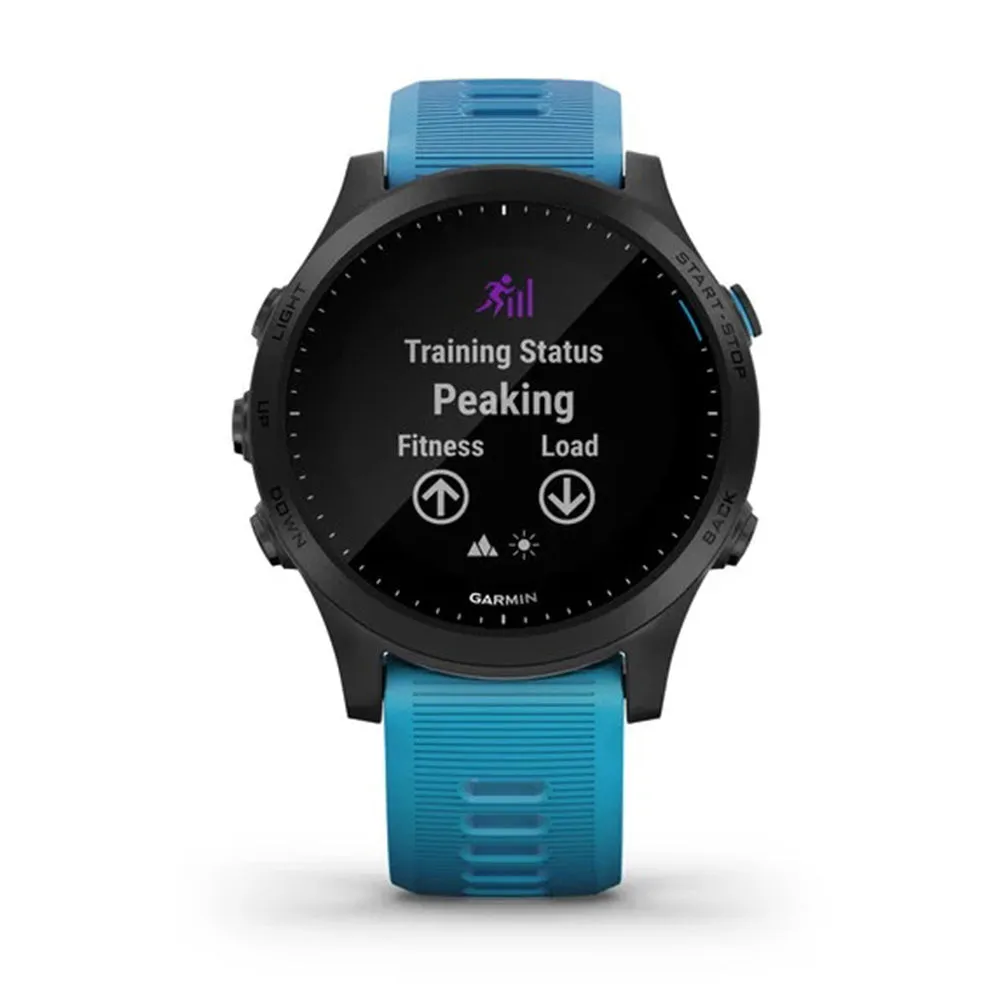 Garmin Forerunner 945 Blue Silicone Band Black Dial Smartwatch - 010-02063-10