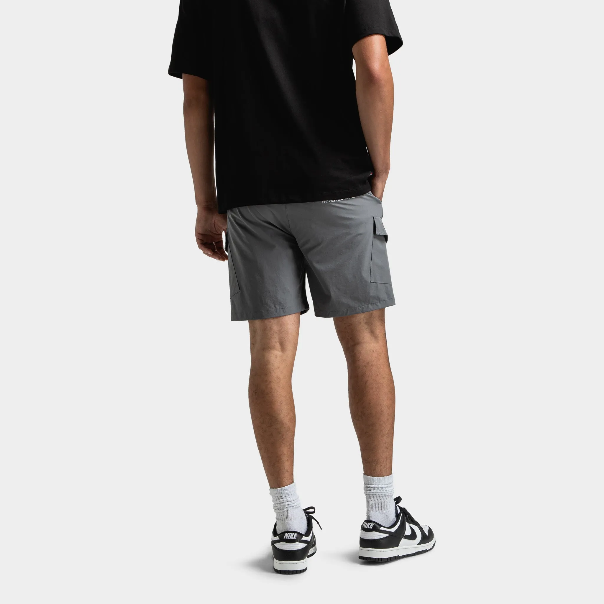 Hoodrich District Woven Cargo Shorts Lava Smoke / Black - Lychee