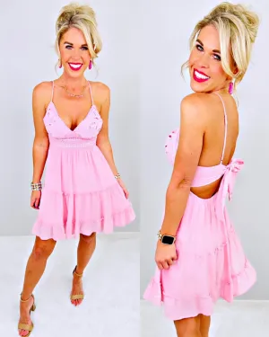 It All Begins With Love Dress - Pink