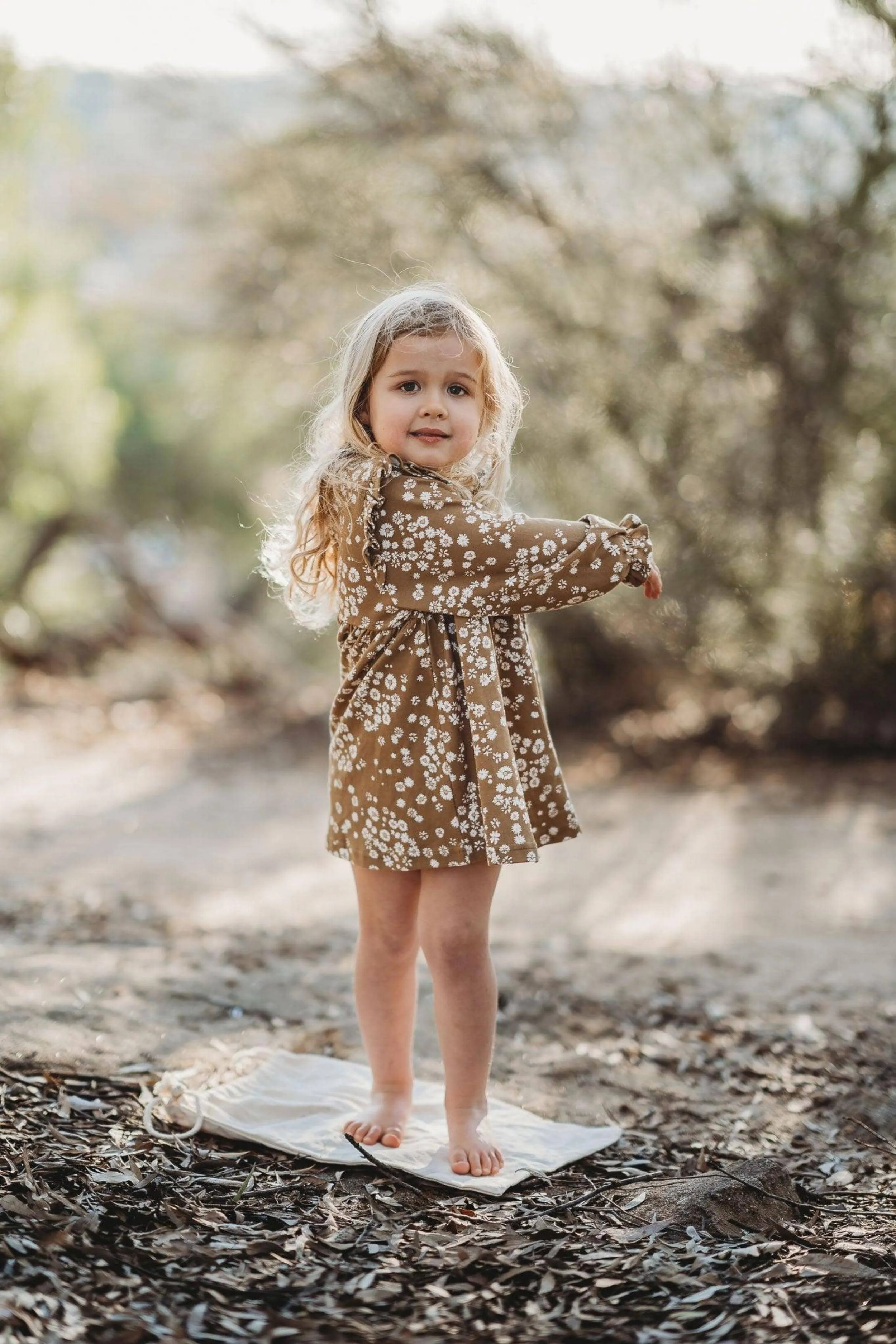 Jamie Kay Frankie Girl Dress - Golden Floral