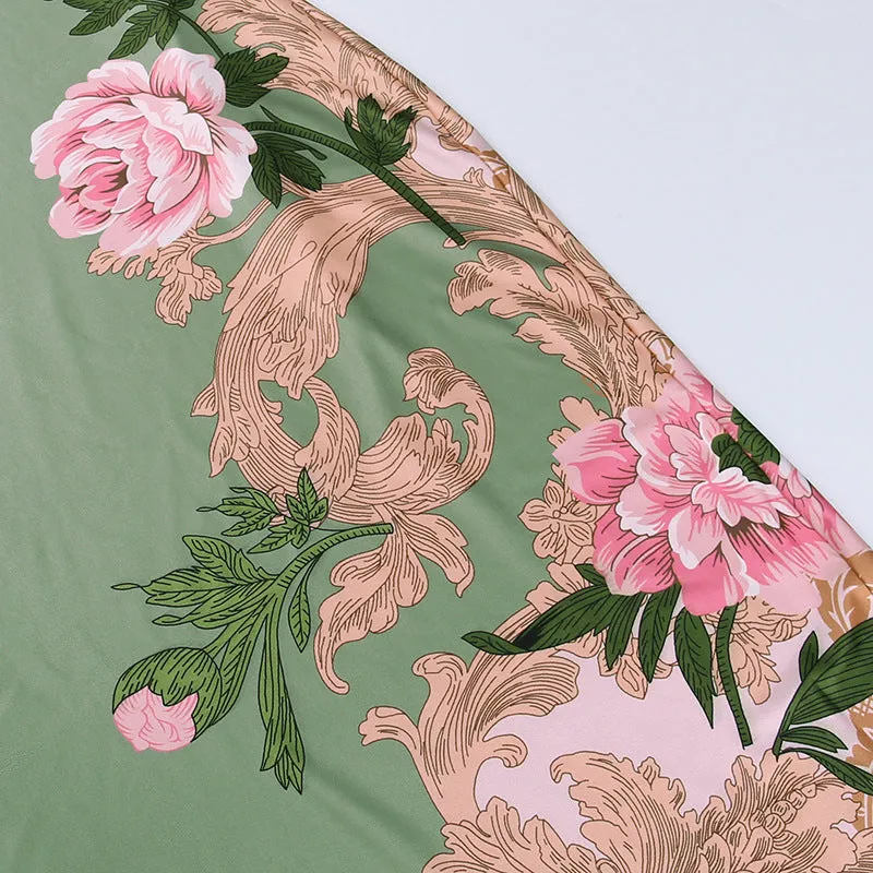 Leah Floral Maxi Dress