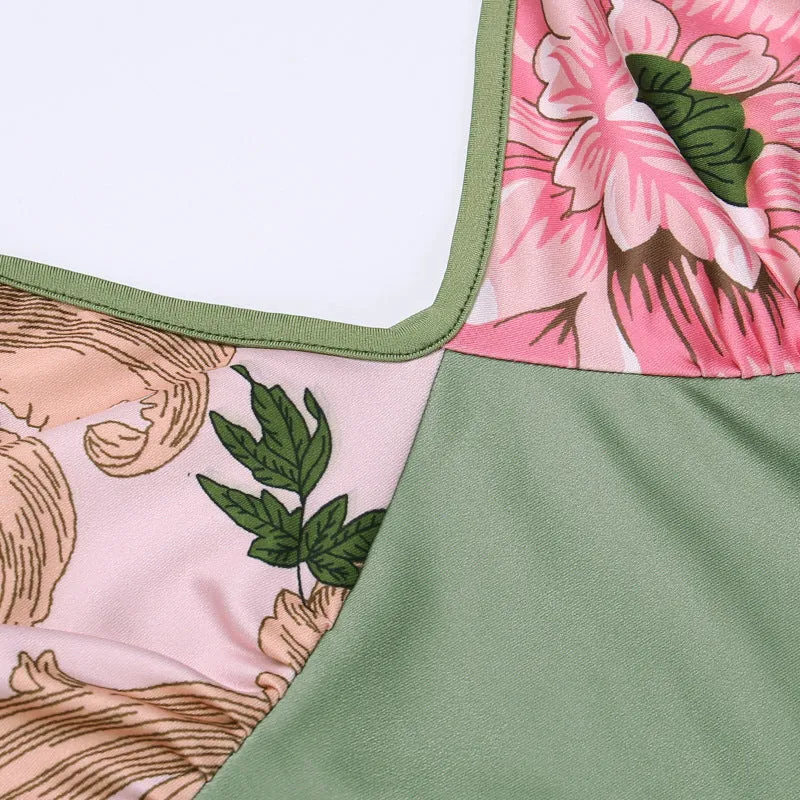 Leah Floral Maxi Dress