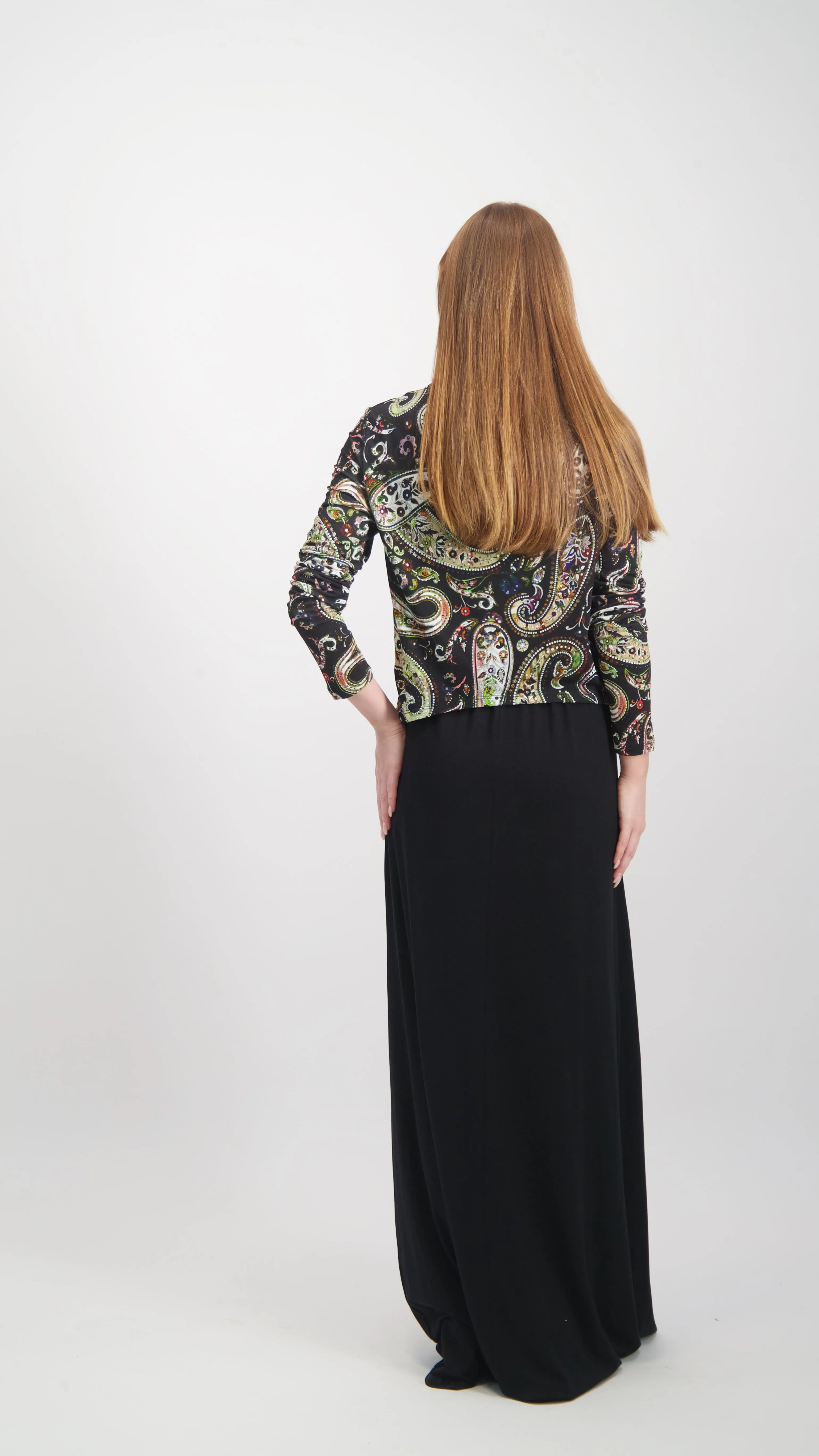 Maxi Nursing Dress / Paisley