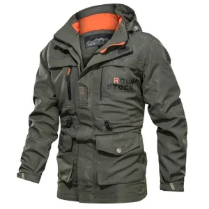 MEN TACTICAL AUTUMN QUICK DRY MILITARY WATERPROOF CASUAL ZIPPER MALE AMY COAT WINDBREAKER JACKET