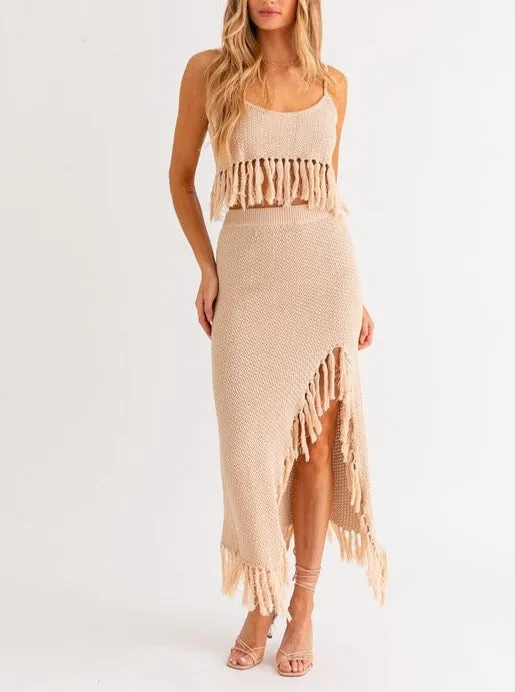 Natrural Skirt Lined