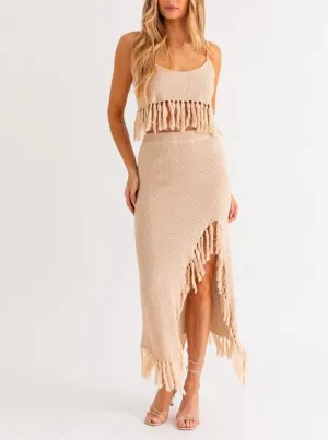 Natrural Skirt Lined