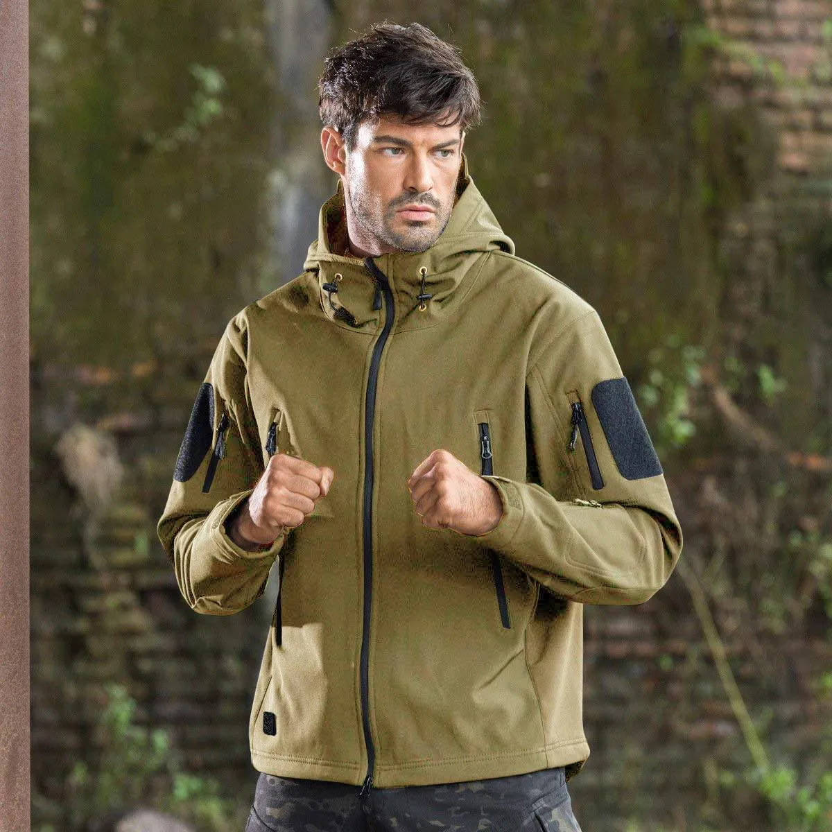 SHARKSKIN Men’s Waterproof Softshell Hiking Jacket