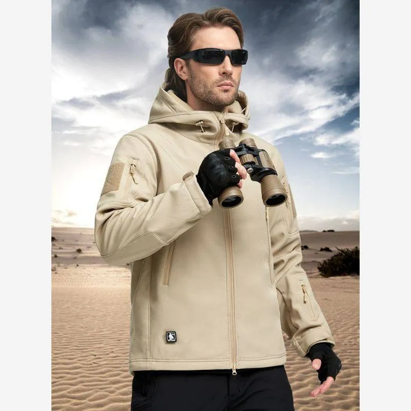 SHARKSKIN Men’s Waterproof Softshell Hiking Jacket