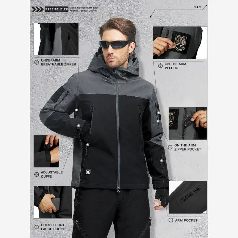 SHARKSKIN Men’s Waterproof Softshell Hiking Jacket