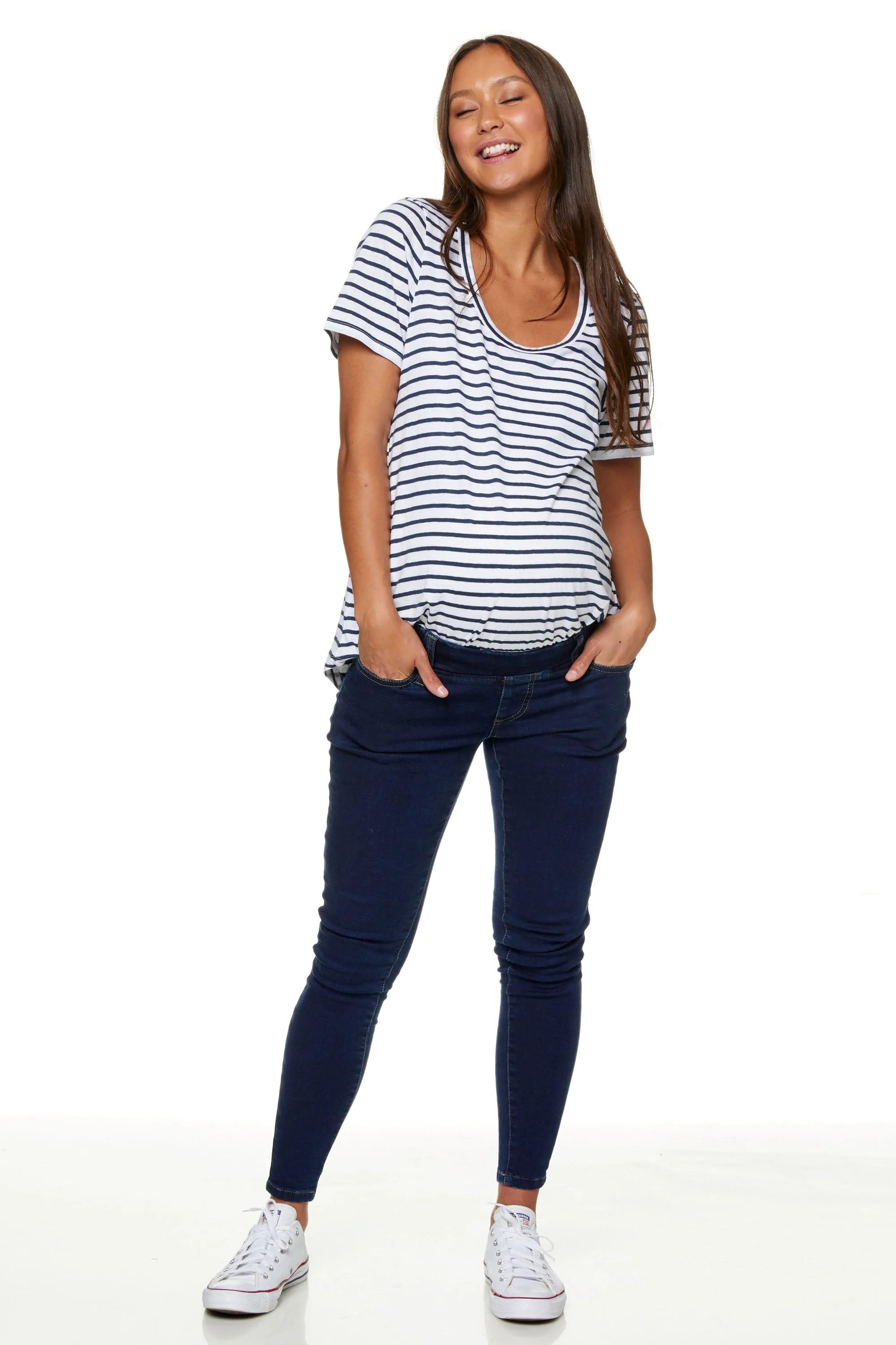 Take A Walk Underbump Skinny Jean*