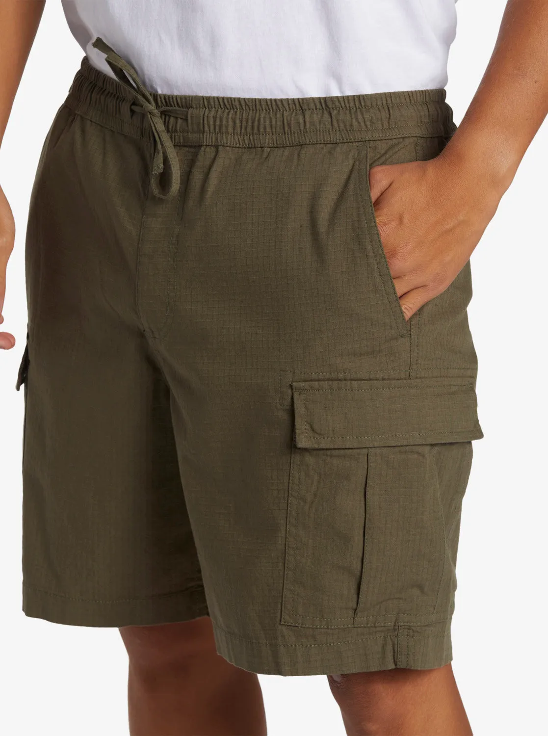 Taxer Cargo Shorts - Grape Leaf