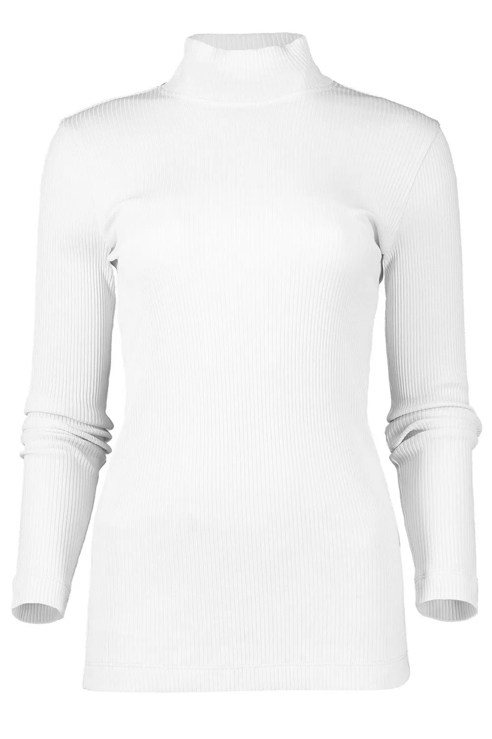 Wide Rib Turtleneck