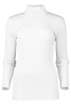 Wide Rib Turtleneck